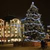 christmas tree dam square amsterdam