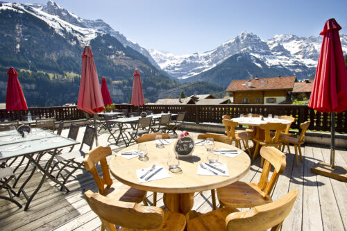 Champery - terras